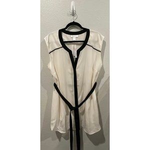 MOTHERHOOD Cap Sleeve Tie Detail Maternity Tunic